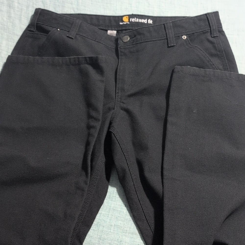 Carhartt Black Relaxed Fit Pants - Picture 6 of 11